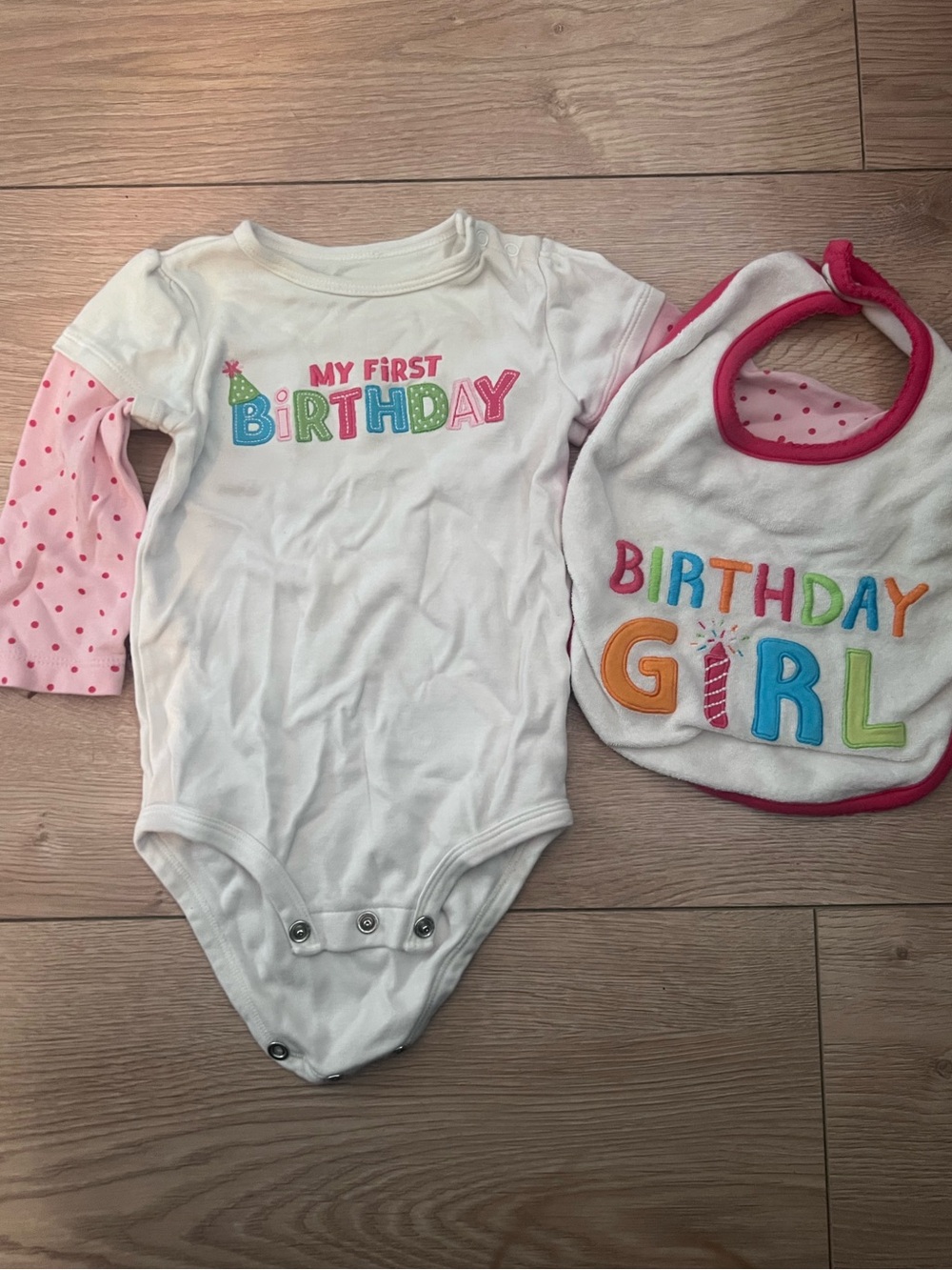 Girls first birthday outfit